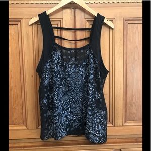 ❤️ CUTE Sheer Top ❤️ With Lace back ❤️ XL Vanity